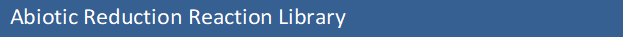 Abiotic Reduction Reaction Library


